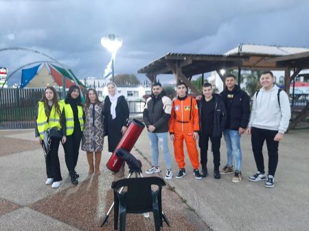 لواء الشمال | نشاطات ضمن اسبوع الفضاء في مدرسة الاخوة يركا